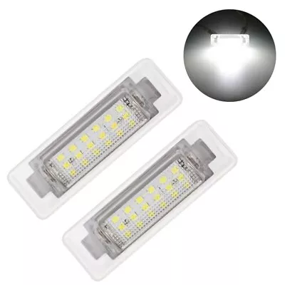 2Pcs LED Number License Plate Lights For Mercedes Benz W202 98-2000 W210 96-02 • $10.44