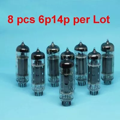 8 Pcs X 6P14P ~ EL84 ~6BQ5~  7189 USSR VINTAGE TUBES  Very Good Condition • $21.09