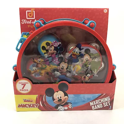 Disney Junior Mickey Mouse 7 Piece Marching Band Drum Set By First Act Play • $19