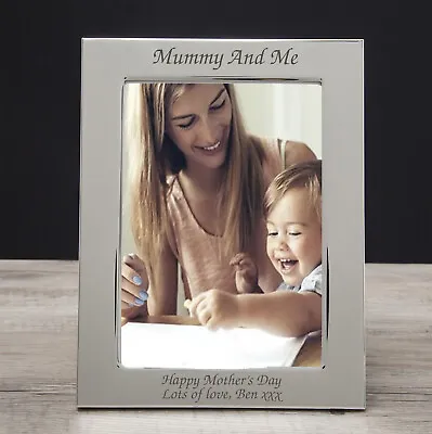 Personalised Mummy & And Me Photo Frame Gifts Ideas For Mothers Mother's Day Mum • £11.99