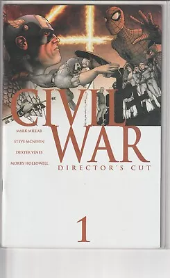 Marvel Comics Civil War Issues 1 Directors Cut  2  3 4  Partial Run • $10