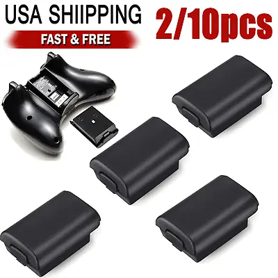 $13.99 • Buy 2/10pcs AA Battery Back Cover Case Shell Pack For Xbox 360 Wireless Controller