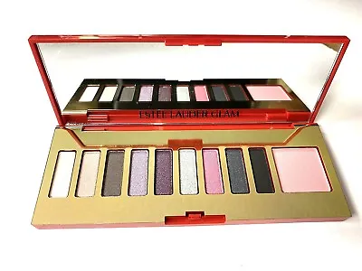 Estee Lauder Envy Sculpting Eyeshadow 9 Shades Palette + Blush PINK TEASE ~ GLAM • $11.30