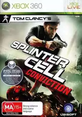 Tom Clancy's Splinter Cell Conviction Inc. Manual (Xbox 360) [PAL] - Warranty • $7.95