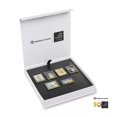 Pokemon Center X Van Gogh Museum Amsterdam Pin Box Set - UK Stock 🇬🇧 • £74.99