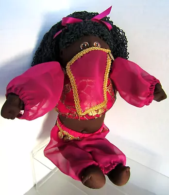 1990 AA Cabbage Patch Kid Soft Sculpture FLORA MITZI 16  Toddler Harem Outfit • $125