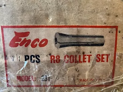 Lot Of 12 ENCO R8 Collets / Collet Set • $35