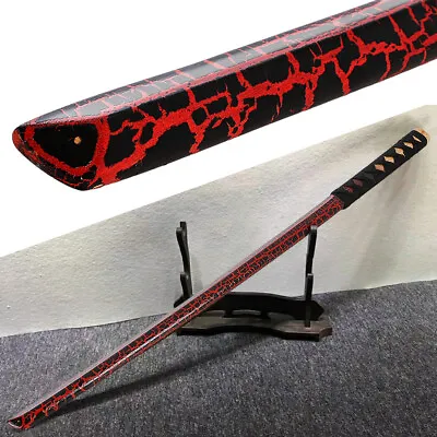 UK Seller Katana Inuyasha Tasaka Wooden Sword Cosplay Prop Replica 98cm • £18.95