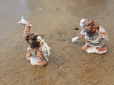 Warhammer 2x Giant Trolls Partially Painted Tall. Rare! • $20