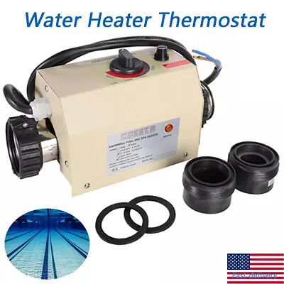 $139.99 • Buy Water Heater Swimming Pool Thermostat SPA 220V Automatic Temperature Controller