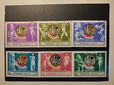 1968 Sharjah Stamps(Olympics Winners-Mexico'68)CTONHOG • $2.25