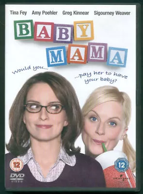 BABY MAMA DVD Sigourney Weaver Greg Kinnear Amy Poehler Tina Fey • £0.99