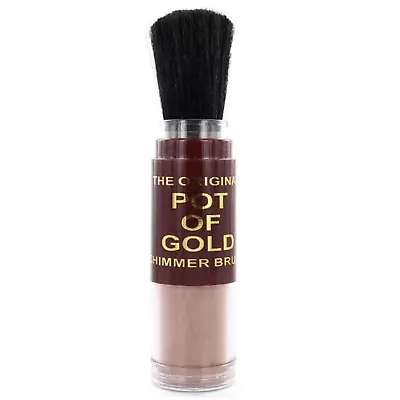 Bronzer Brush Pot Of Gold Loose Powder Face & Body 5g Refillable Made In UK • £5.68