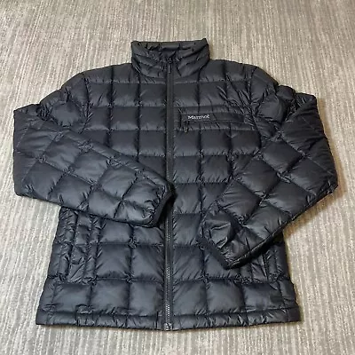 Marmot Aruna Womens Small 600 Fill Quilted Down Puffer Jacket Full Zip Outdoor • $29.99