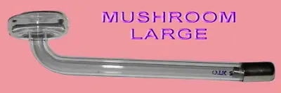 $7 • Buy Mushroom Large ELECTRODE TUBE HIGH FREQUENCY VIOLET RAY DARSONVAL 12MM 