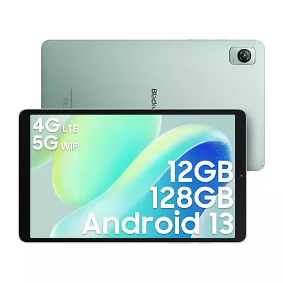 $189.99 • Buy 8.68  Blackview Android 13 Tab 60 Tablets 12+128GB(Up To 1TB) Dual Cam Tablet