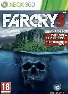 Far Cry 3: The Lost Expeditions And The Predator Pack (Xbox 360 ) FREE UK POST • £3
