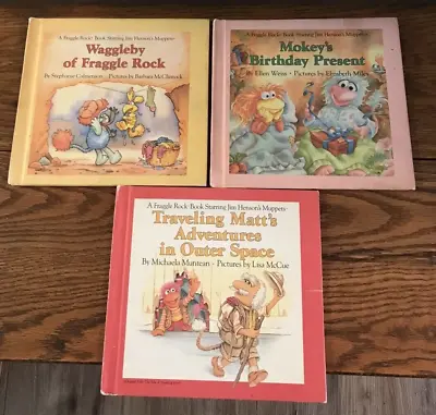 Vintage Fraggle Rock Books Book Club Jim Hensons Muppets Waggleby Mokey Matt • $9.99