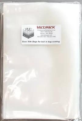 100 Seal Meal A Food Saver Qt 8x12 Vacuum Pouches Boilable Bags SousVide ITALY • $37.99