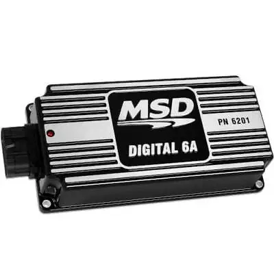 Msd 6a Ignition Black Capacitive Discharge Hi Rpm Street Strip Chevy Ford Mopar • $299.99
