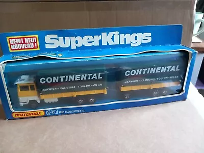 Vintage Matchbox Superkings K-21 Ford Transcontinental - Boxed • $46.85