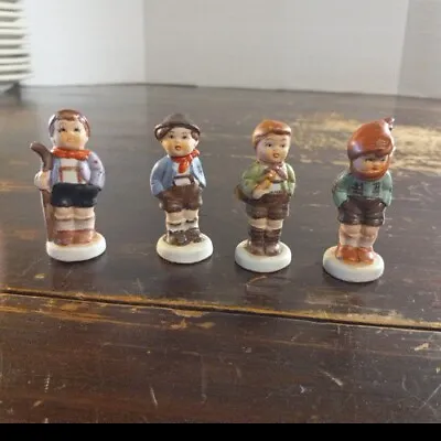 Hummel Style Children Figurines Ceramic Lot Vtg Pottery Miniature  • $9.02