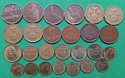 Lot Of 26 Different Old Colombia Coins 1977-2008 Vintage World Foreign 3 Of 3  ! • $2.99