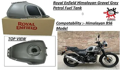 Royal Enfield  Gravel Grey Petrol Fuel Tank  For Himalayan 411 BS6 • $319.16