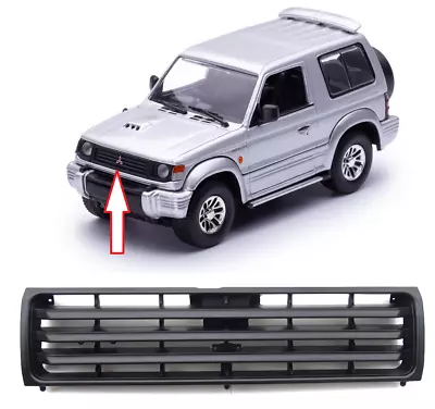 FRONT RADIATOR GRILLE For MITSUBISHI PAJERO SHOGUN 1992-1997 • $69.61