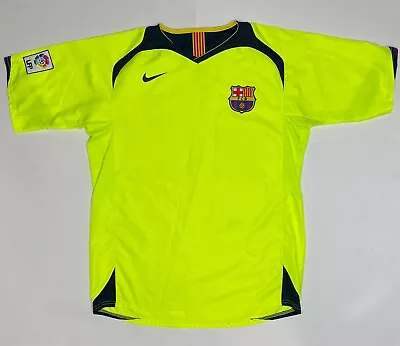 Barcelona 2005 2006 Away Football Shirt Soccer Jersey Size Xl • $59.99
