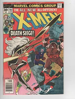 Uncanny X-men #103 GD/VG  The Fall Of The Tower!  Chris Claremont Dave Cockrum • $29.50