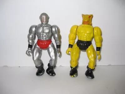Vintage 80s POWER FIGHTERS MOTU Diecast Metal Figure Lot Of 2 • $25