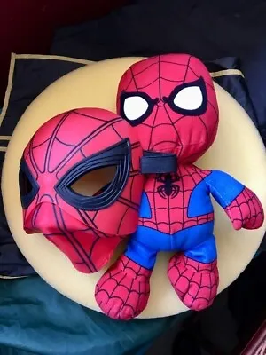 £5 • Buy Marvel Spiderman Soft Plush Toy And Hasbro Mask
