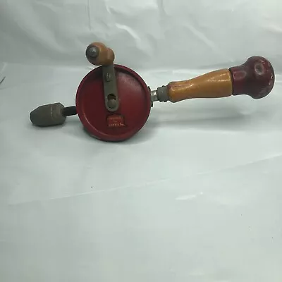 Vintage Stanley Defiance Eggbeater Hand Drill # 1220 • $24.95