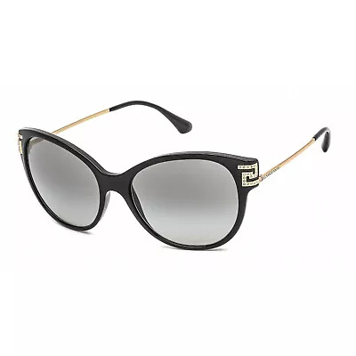 Rare Genuine VERSACE VE4316B GB1/11 Black/Grey Gradient Sunglasses With Clg Code • $279