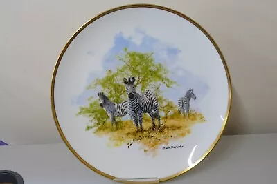 Wedgewood The David Shepherd Wildlife Collection Plate - Zebra 26cm (MO) • £2.99