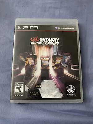 Midway Arcade Origins (Sony PlayStation 3 2012) • $23.99
