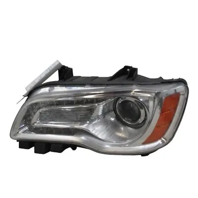 Driver Headlight Chrome Headlamp Bezels Halogen 2011 2012 2013 2014 Chrysler 300 • $199.80