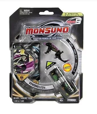 Monsuno Venomeleon S. T. O. R. M (1Core 1Card 1 Figure) Elemental Edition  • $24