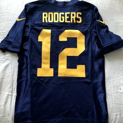 Aaron Rodgers 2013 2014 Packers Authentic Nike Elite Retro Third Game Jersey NWT • $366.66