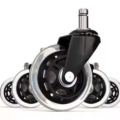 $16.28 • Buy Universal Rollerblade Office Desk Chair Wheels Replacement Rolling Caster