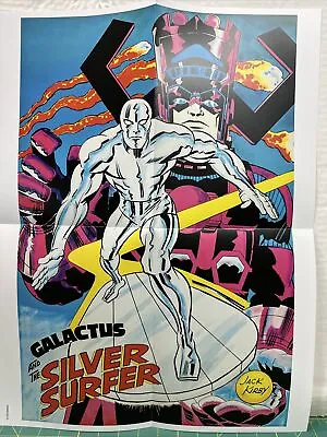 Galactus And The Silver Surfer Poster 16 X 21 Artwork By Jack Kirby • $8.99