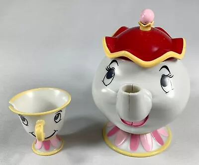 DISNEY Mrs. Potts Teapot & Chip Cup Set Beauty And The Beast Sounds Not Working • $24.99