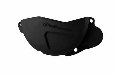 POLISPORT Clutch Cover Protectors (Black) To Fit YAMAHA YZ 125 08-21 • £26.99
