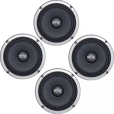 2 Pair Sky High Pro Car Audio 8  Midrange Midbass Speakers 2200W 8 Ohm SH-EL88 • $199.99