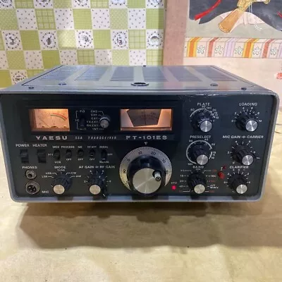 YAESU MUSEN FT-101ES 100W Radio Ham Radio Transceiver AC 100V 50/60Hz DC 13.5V • $431.12