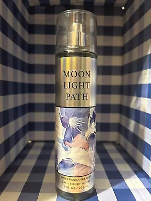 BATH & BODY WORKS Fine Fragrance Mist 8 FL OZ. MOON LIGHT PATH. New. 💜 • $5.99