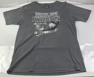 Harley Davidson Genuine Mens Xlarge T Shirt Gray Hd Of Atlanta Georgia • $20