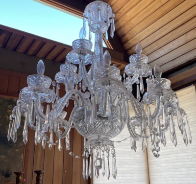 $2000 • Buy Waterford Crystal 12 Arm Chandelier Powerscourt