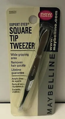 12  X Maybelline Expert Eyes Square Tip Tweezer 320SQT • $24